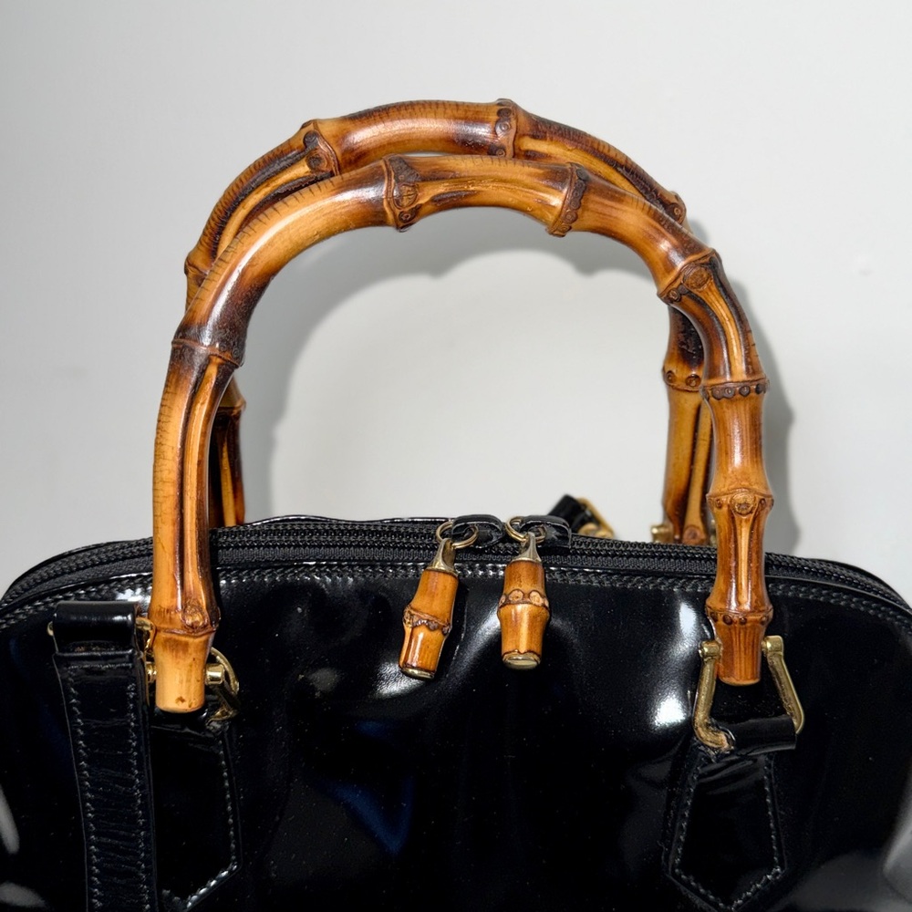 Authentic GUCCI Bamboo handles 2way hand Bag - Picture 15 of 15